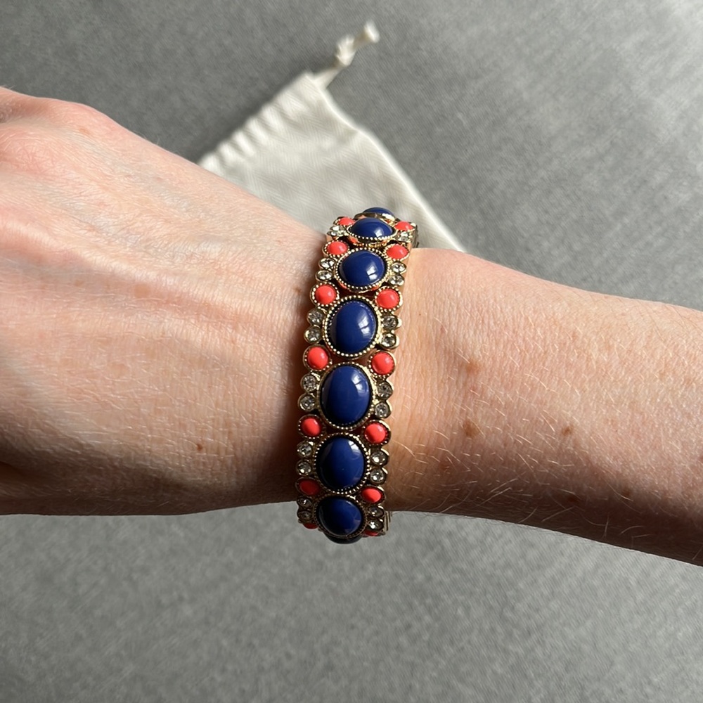 LIKE NEW J. Crew Stretch Statement Bracelet